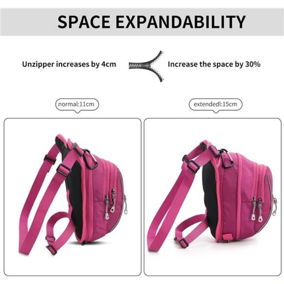 Leg Bag for Men Fanny Packs Outdoor Thigh Bags Motorcycle Ride Crossbody - Picture 6 of 7